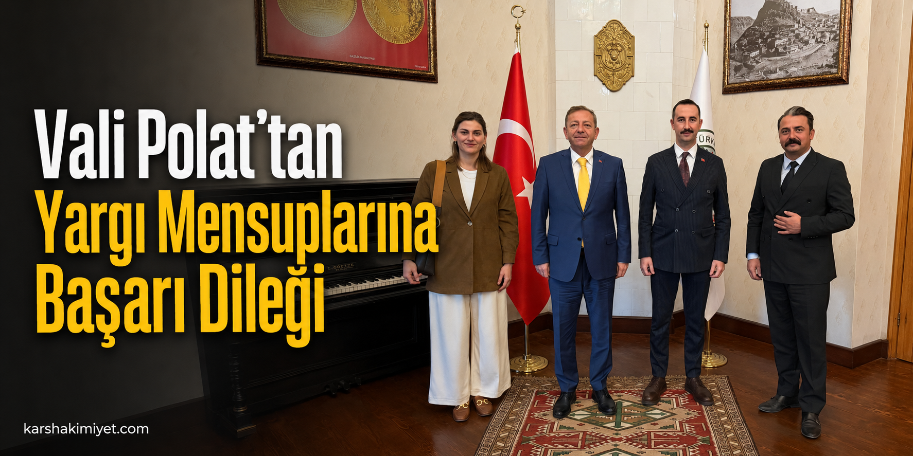Vali Polat’tan Yargı Mensuplarına Başarı Dileği