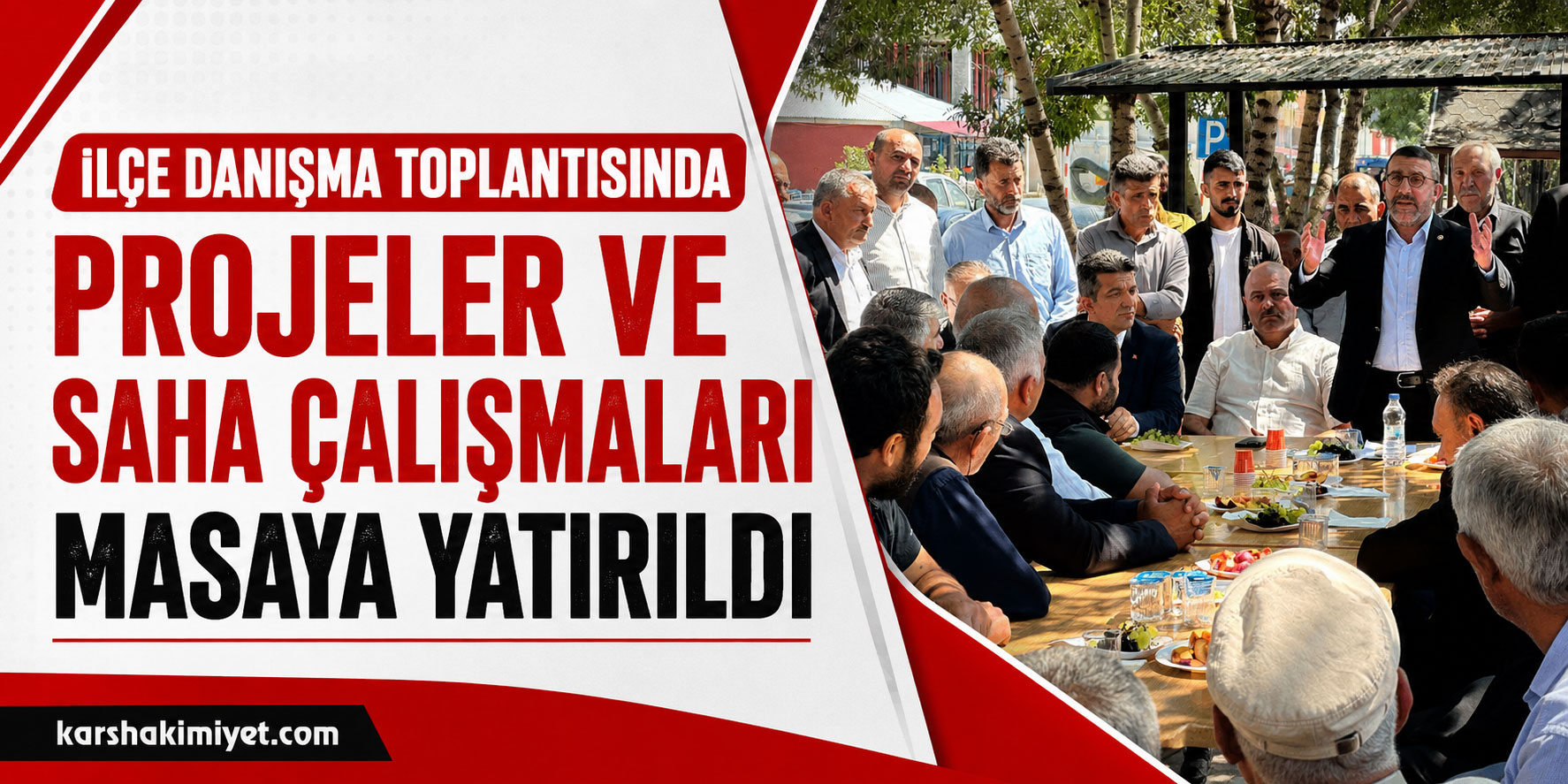 İlçe Danışma Toplantısında Projeler ve Saha Çalışmaları Masaya Yatırıldı