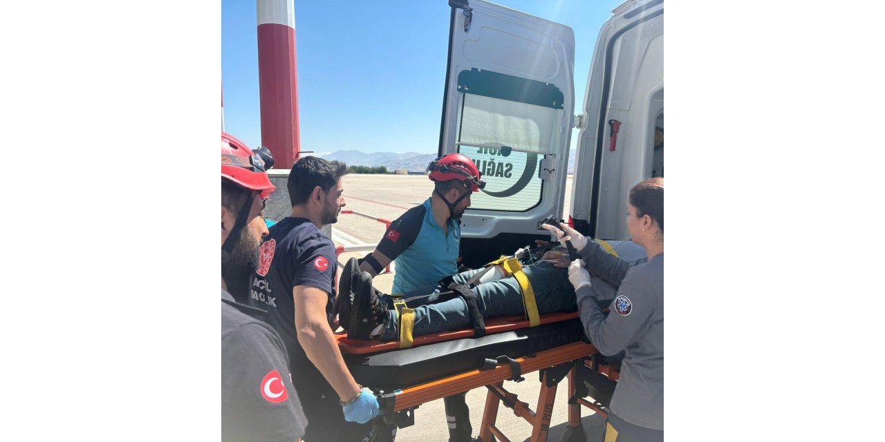 Elazığ Havalimanı’nda deprem tahliye tatbikatı