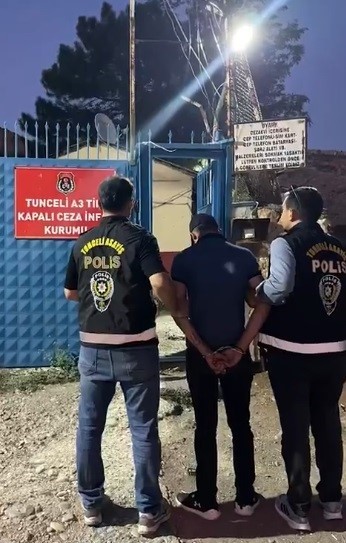 Tunceli’de 14 yıl kesinleşmiş hapis cezası bulunan zanlı yakalandı