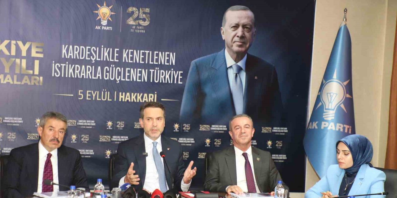 Bakan Bayraktar: "Hakkari madencilikte merkez olacak"