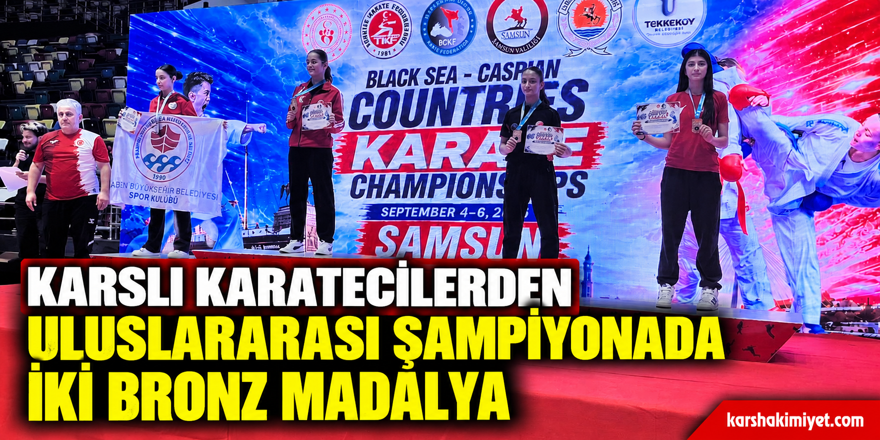 Karslı Karatecilerden Uluslararası Şampiyonada İki Bronz Madalya