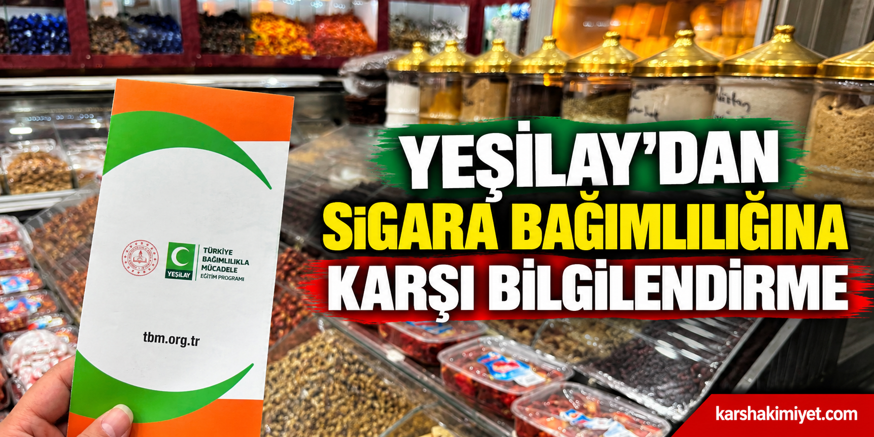 Yeşilay’dan Sigara Bağımlılığına Karşı Bilgilendirme