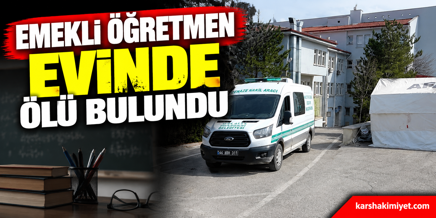 Emekli öğretmen evinde ölü bulundu