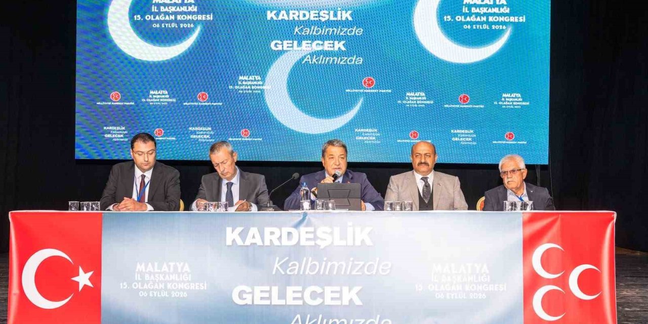 MHP Malatya’da Turgay Şengönül güven tazeledi