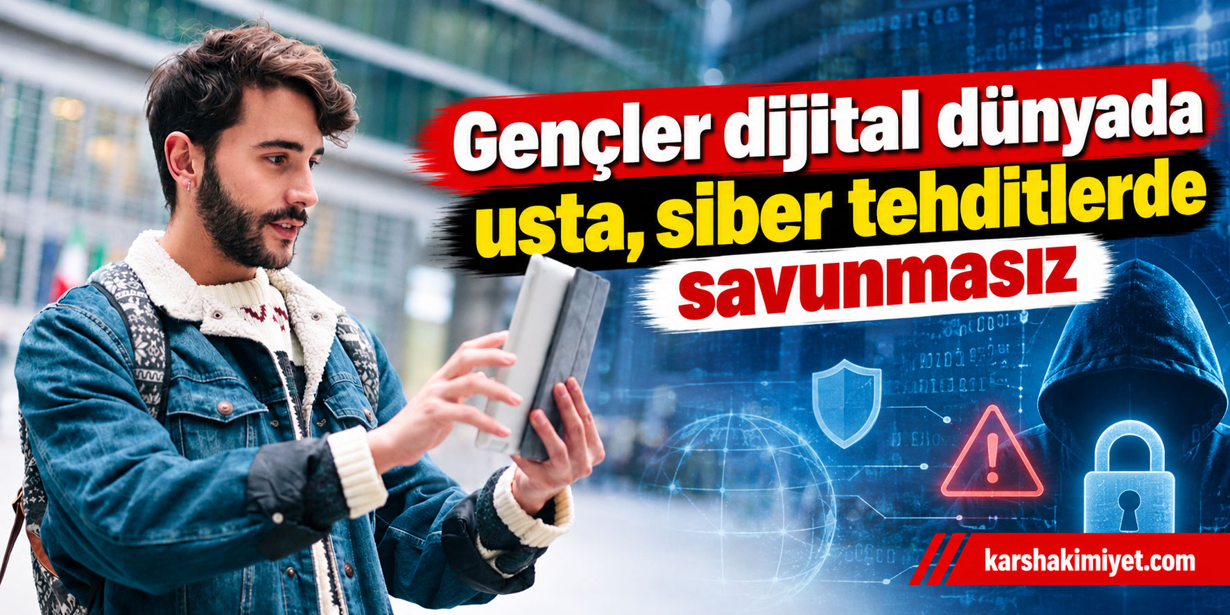 Gençler dijital dünyada usta, siber tehditlerde savunmasız