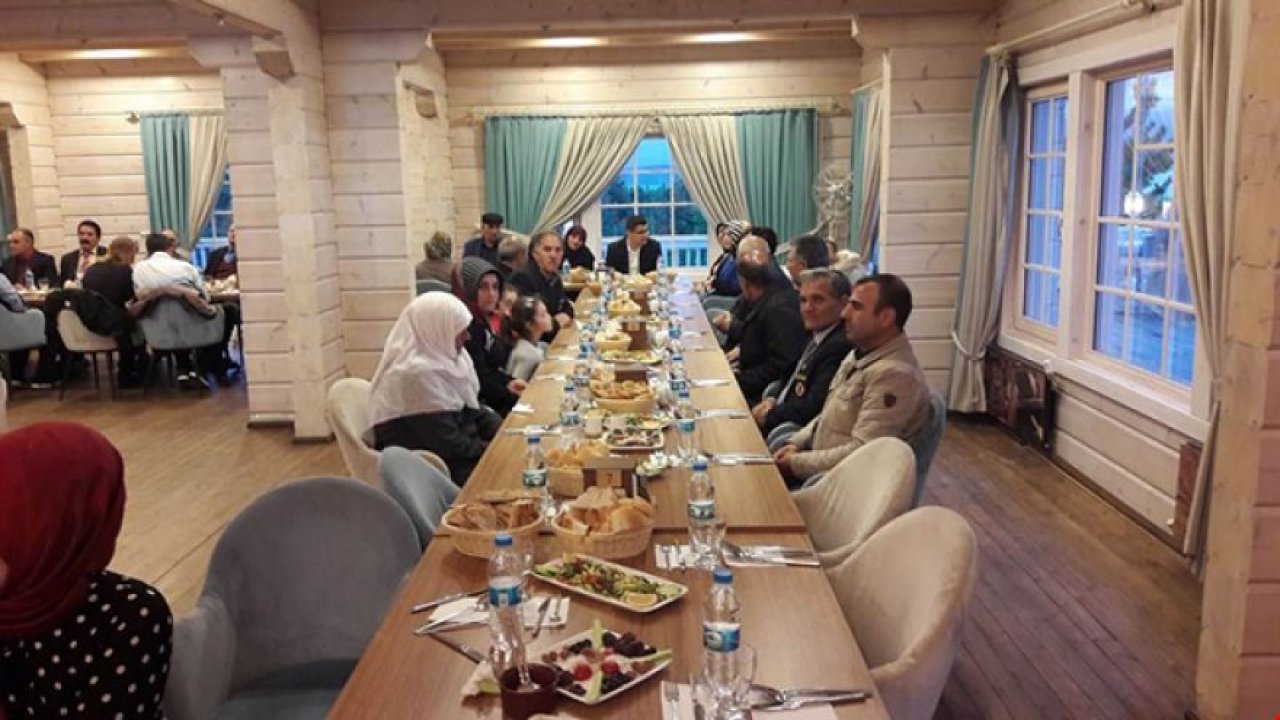 Kaymakam İzci, şehit ve gazi aileleriyle iftarda buluştu
