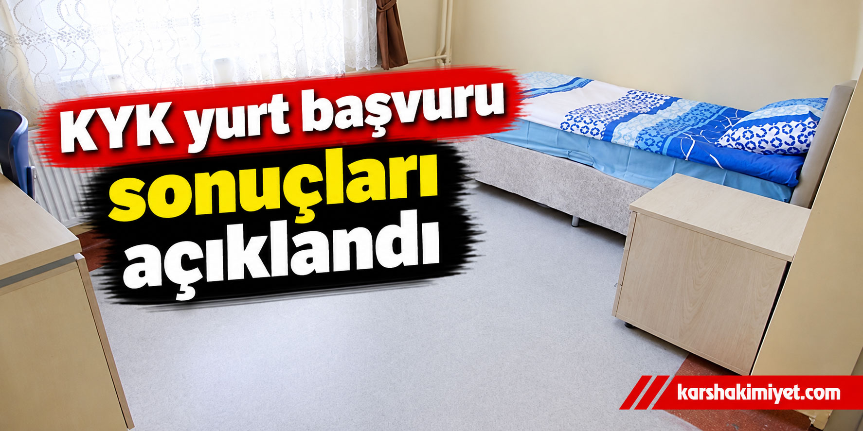 KYK yurt başvuru sonuçları açıklandı