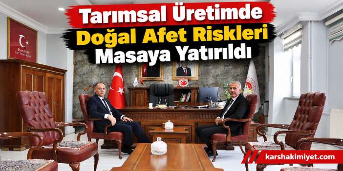 Tarımsal Üretimde Doğal Afet Riskleri Masaya Yatırıldı