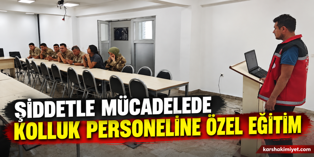 Şiddetle Mücadelede Kolluk Personeline Özel Eğitim