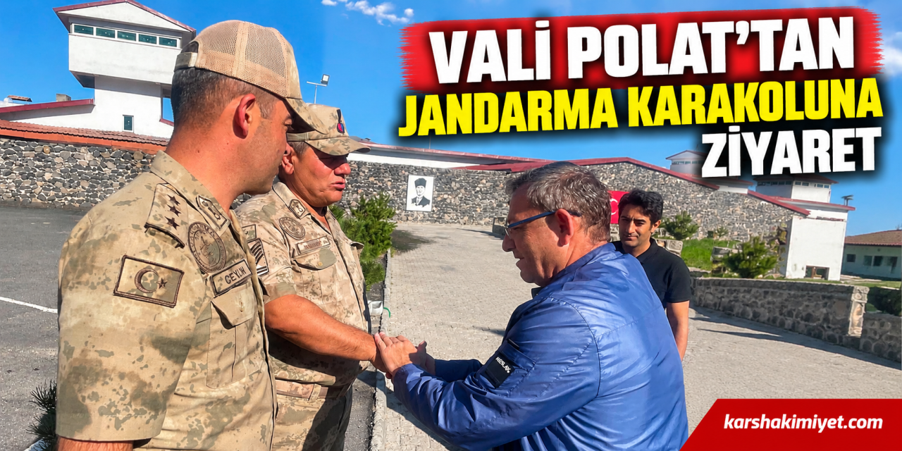 Vali Polat’tan Jandarma Karakoluna Ziyaret