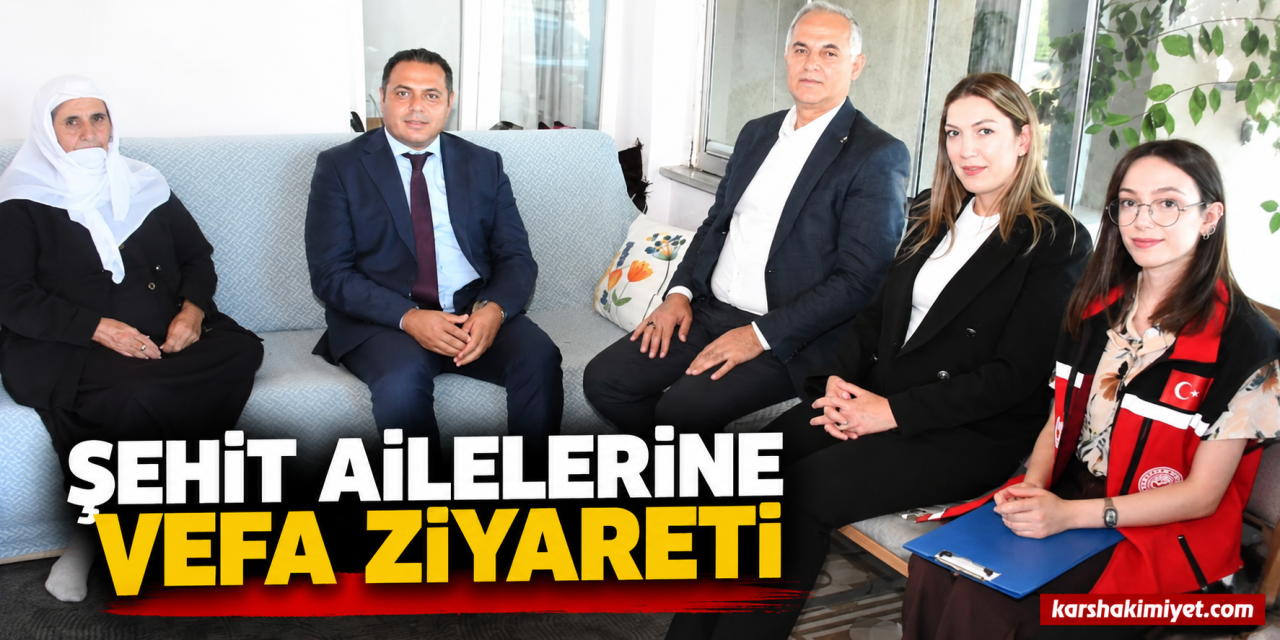 Şehit Ailelerine Vefa Ziyareti