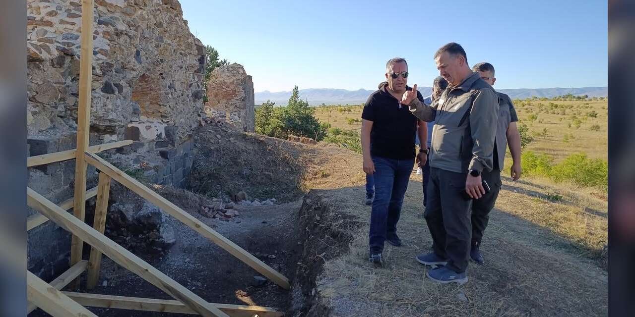Nene Hatun Tarihi Millî Parkı’ndaki restorasyon sürüyor
