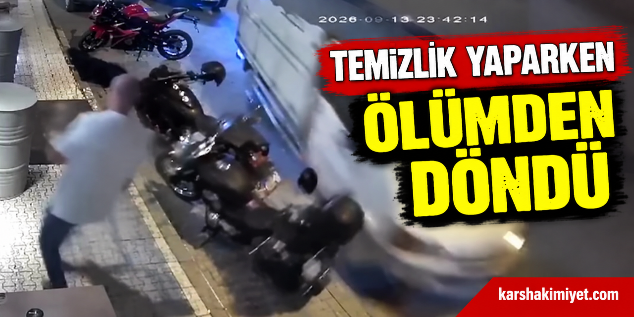 Temizlik Yaparken Ölümden Döndü