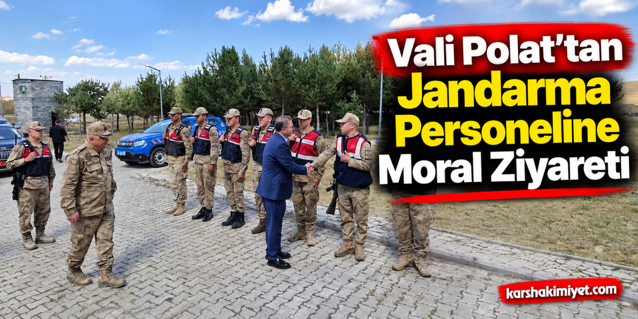 Vali Polat’tan Jandarma Personeline Moral Ziyareti