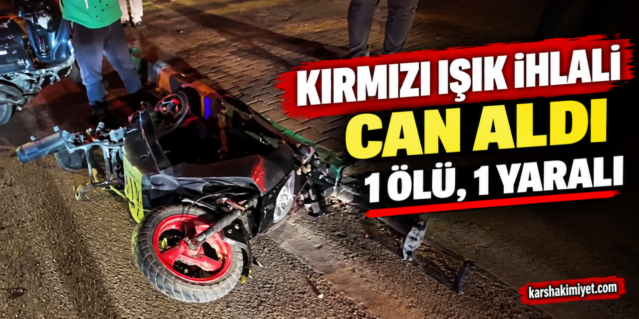 Kırmızı Işık İhlali Can Aldı: 1 Ölü, 1 Yaralı