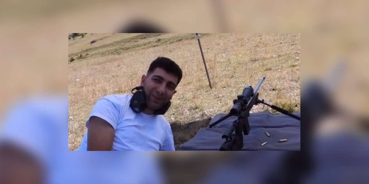 100 metreden iğne üzerindeki buğdayı vurdu