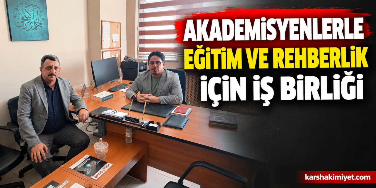 Akademisyenlerle Eğitim ve Rehberlik İçin İş Birliği