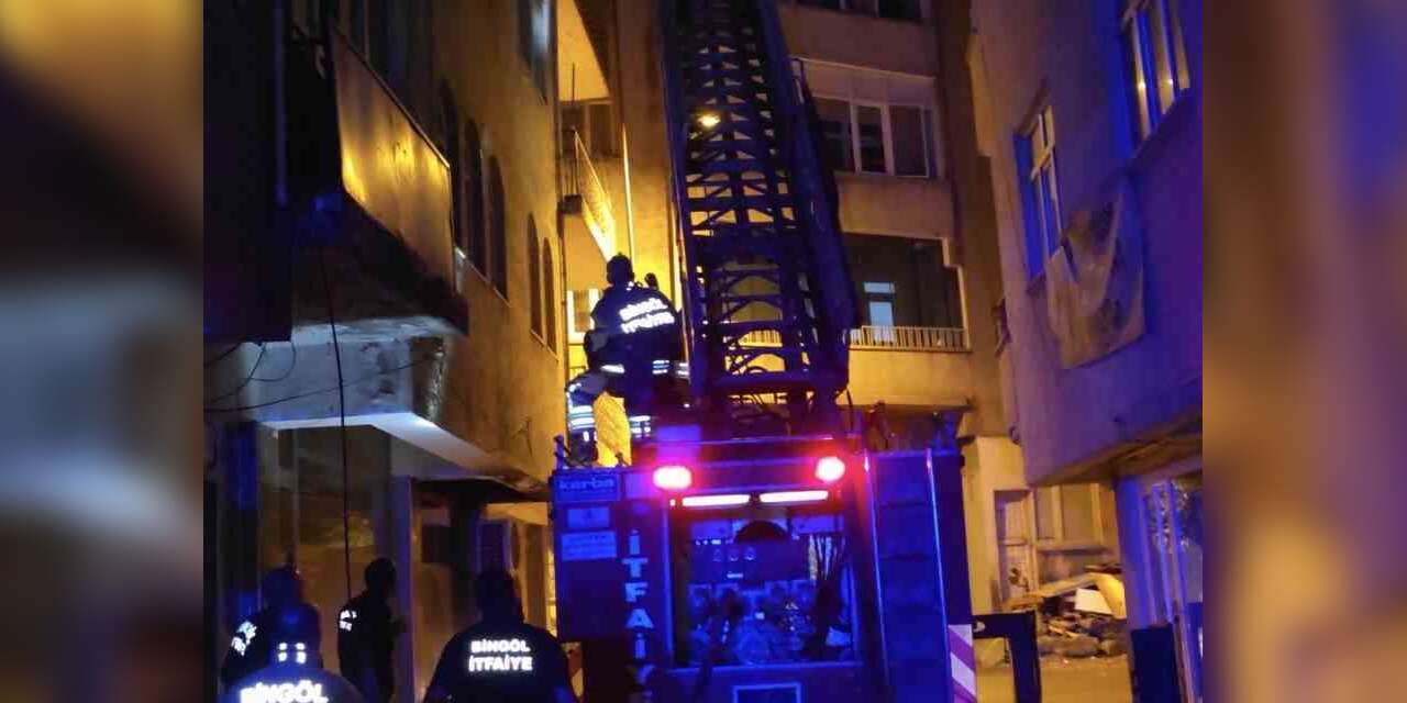 Bingöl’de baca yangını büyümeden söndürüldü