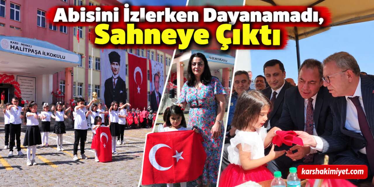 Abisini İzlerken Dayanamadı, Sahneye Çıktı