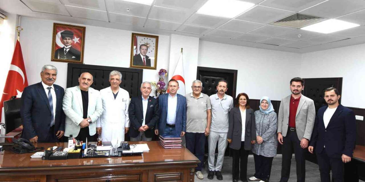 Erzurum Kent Konseyi’nden Başhekim Eroğlu’na ziyaret