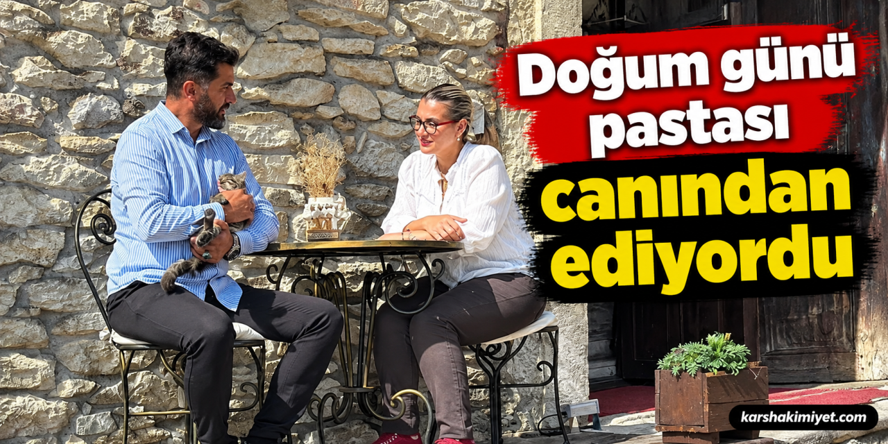 Doğum günü pastası canından ediyordu