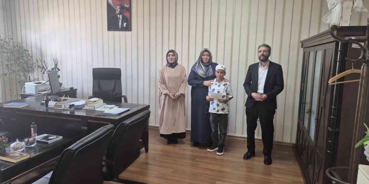 Müftülükten Kur’an-ı Kerim’i güzel okuma yarışması: Bölge Finalisti Yusuf Eymen oldu