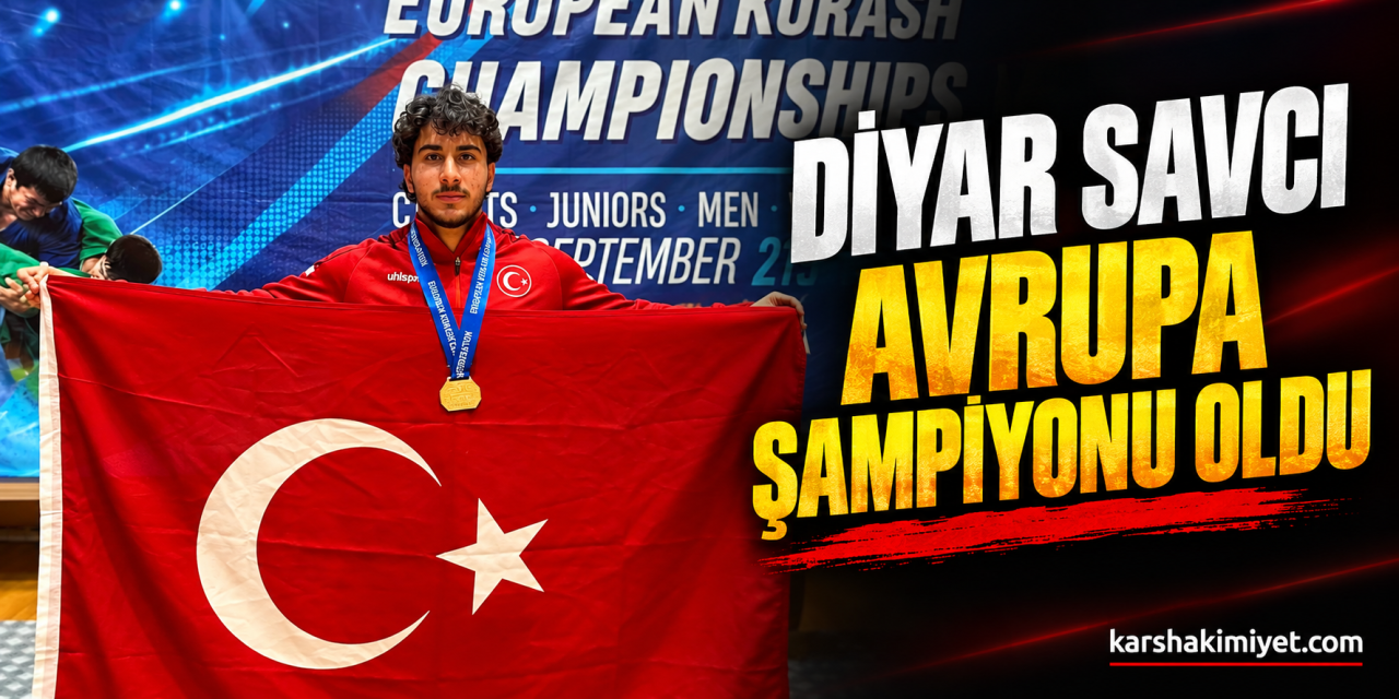 Diyar Savcı Avrupa Şampiyonu Oldu