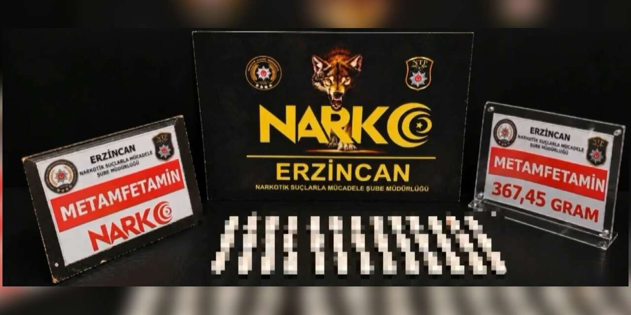 Erzincan’da midesinde uyuşturucu taşıyan şüpheli tutuklandı