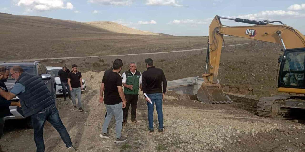 DSİ 24. Bölge Müdürü Kotan Kars’taki sulama projelerini yerinde inceledi