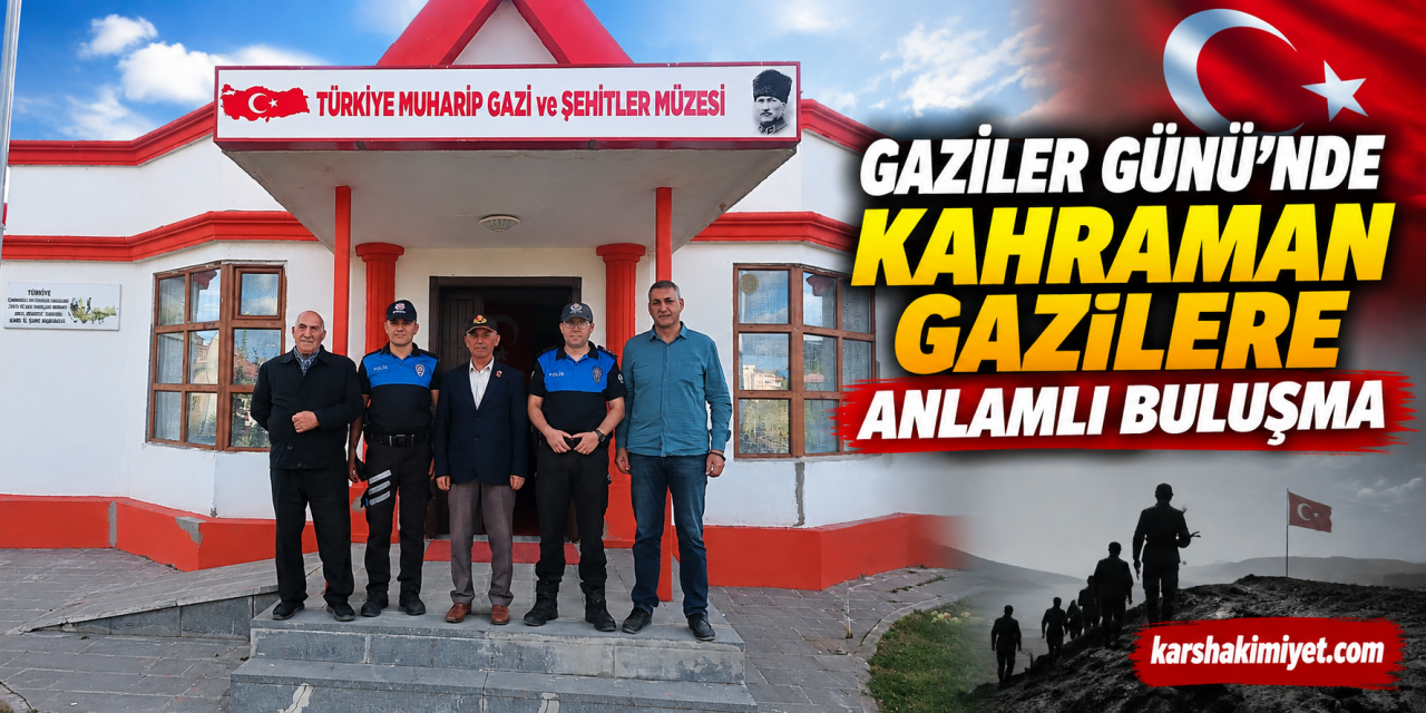 Gaziler Günü’nde Kahraman Gazilere Anlamlı Buluşma
