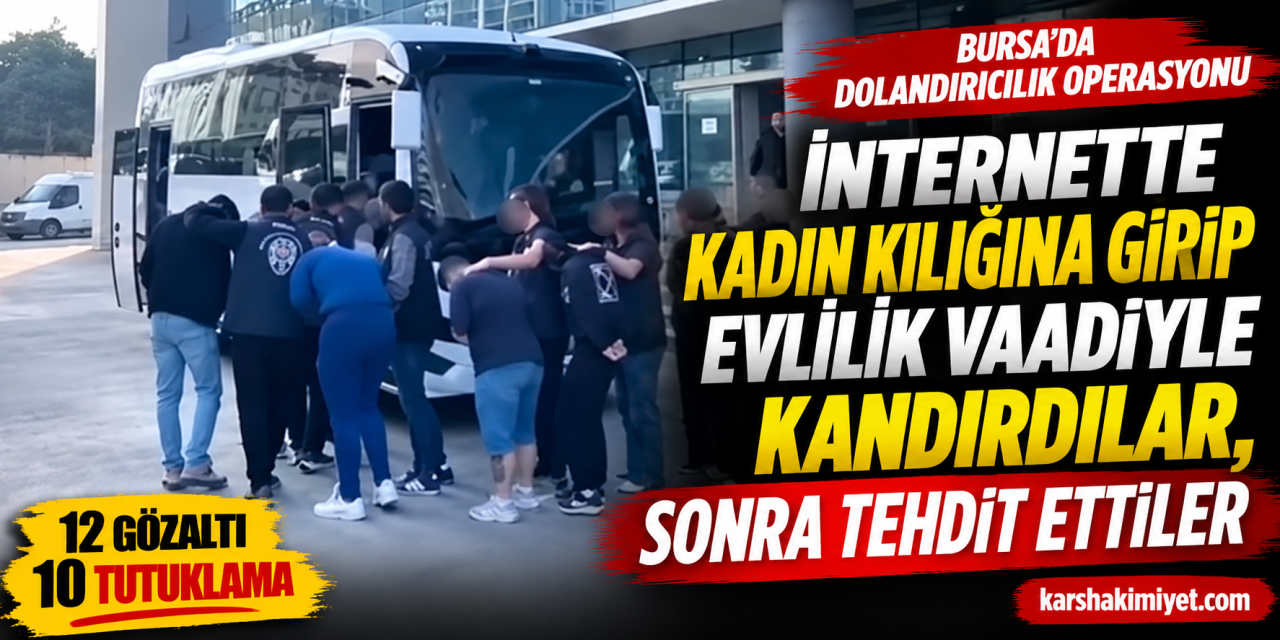 İnternette kadın kılığına girip evlilik vaadiyle kandırdılar, sonra tehdit ettiler