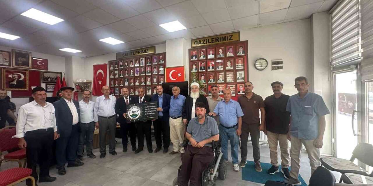 Anadolu Aşiretler Federasyonundan Iğdır Şehit ve Gazi Derneği’ne ziyaret