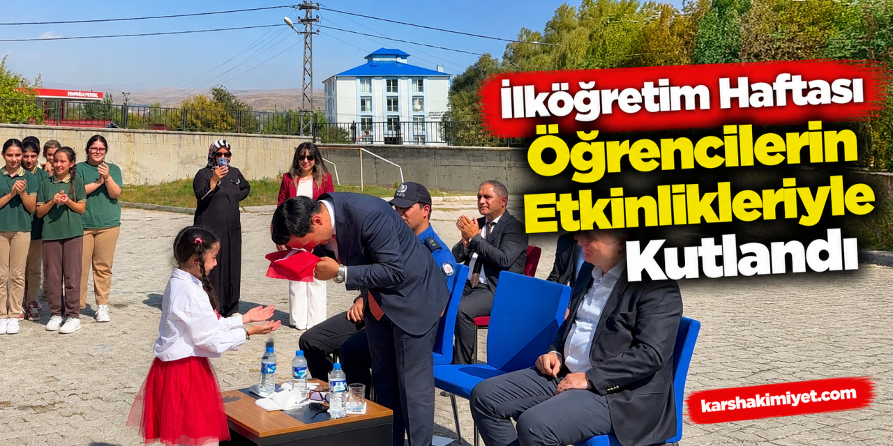 İlköğretim Haftası Öğrencilerin Etkinlikleriyle Kutlandı