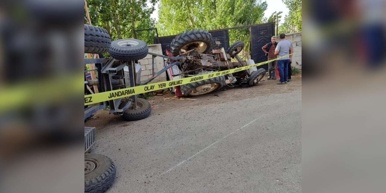 Van’da traktör devrildi: 3 yaralı
