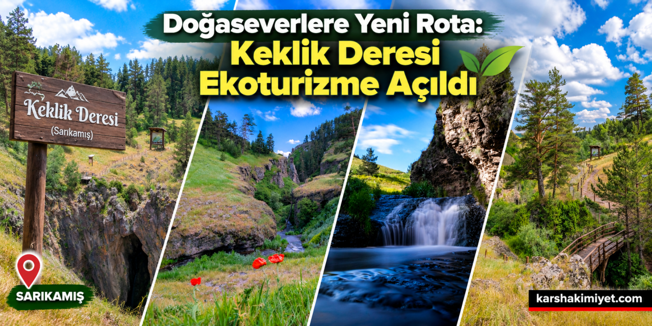 Doğaseverlere Yeni Rota: Keklik Deresi Ekoturizme Açıldı