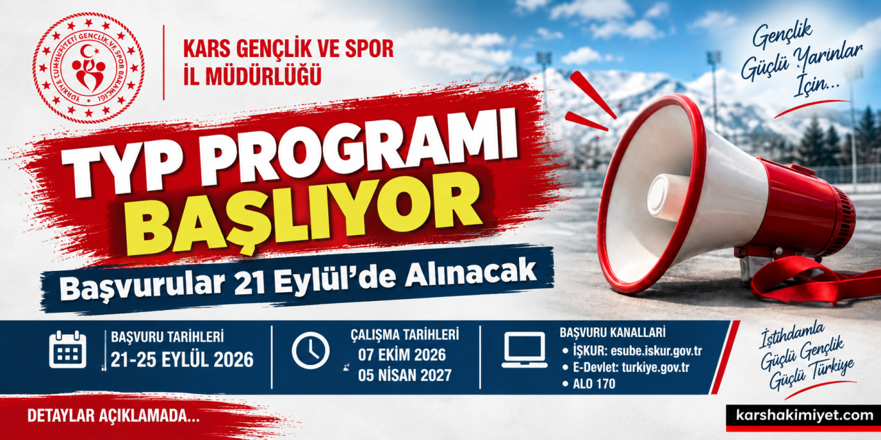 TYP Programı Başlıyor: Başvurular 21 Eylül’de Alınacak