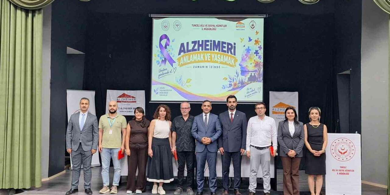 Tunceli’de, Alzheimer hastalığı ele alındı
