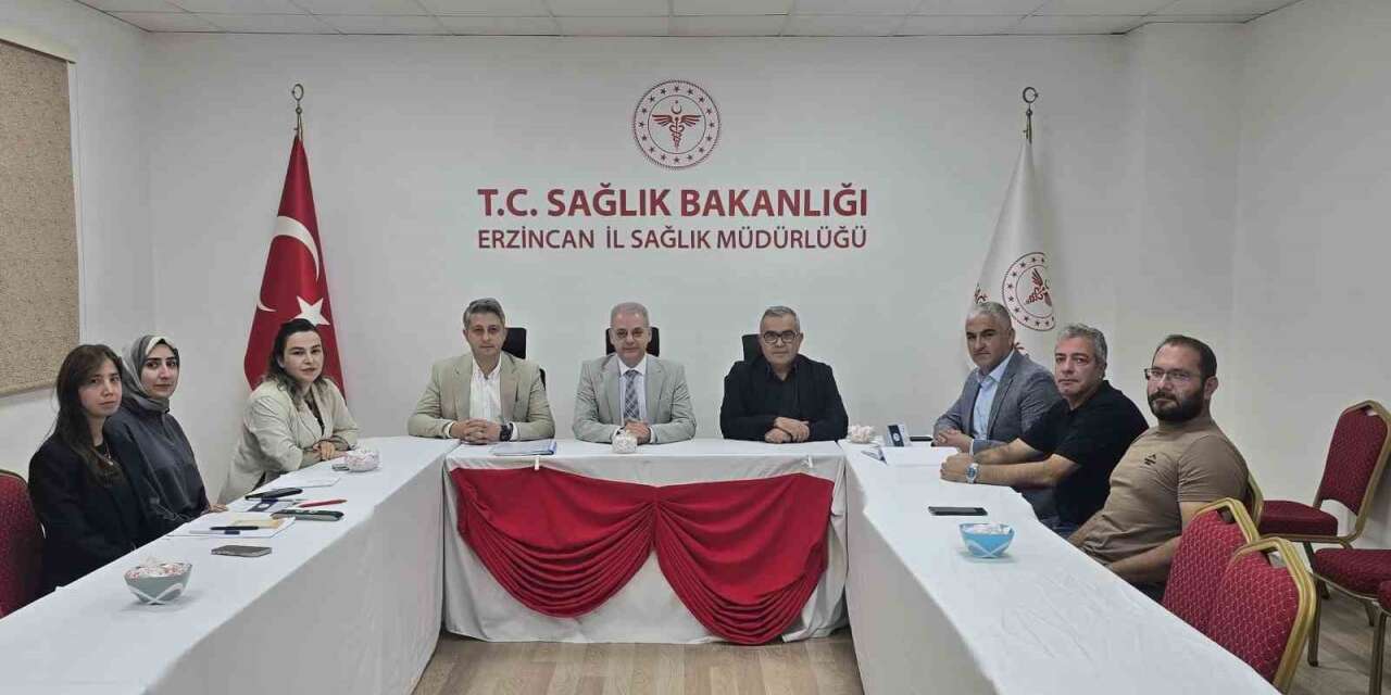 Erzincan İl Sağlık Müdürlüğünde İş Yeri Disiplin Kurulu Toplantısı yapıldı