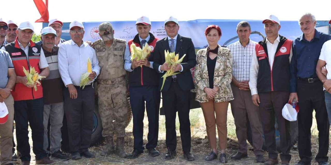 Tuşba’da "Silajlık Mısır Hasadı Tarla Günü" düzenlendi