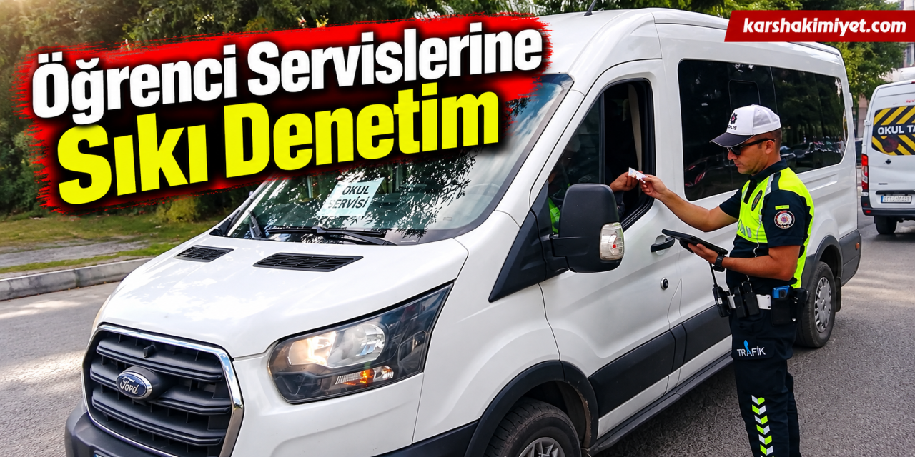 Öğrenci Servislerine Sıkı Denetim
