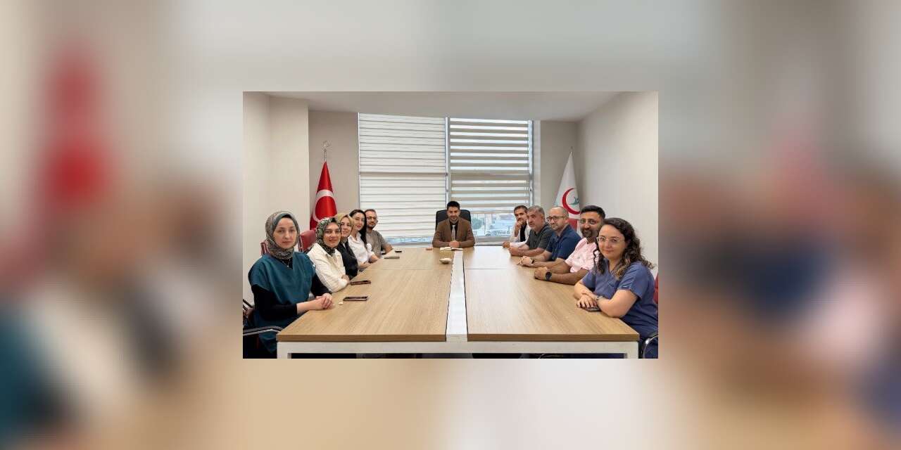 Anestezi ve Reanimasyon Kliniğinde değerlendirme toplantısı yapıldı