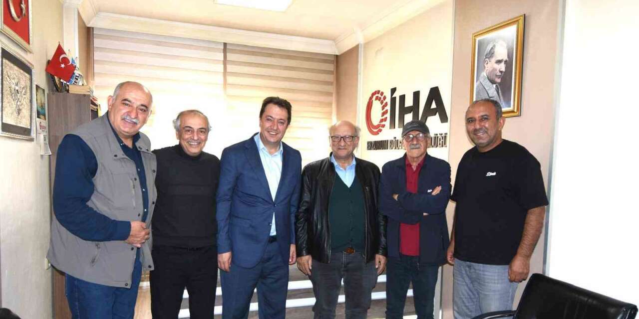 Tarih Derneği’nden İHA’ya nezaket ziyareti