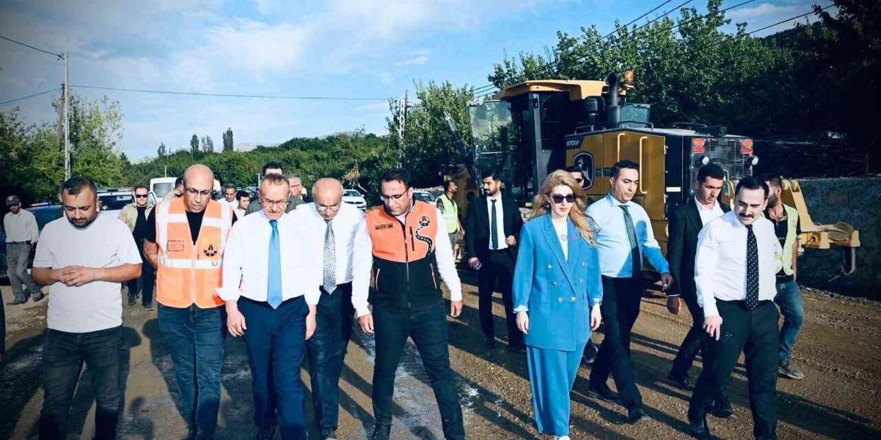 Doğanyol’da yatırım turu
