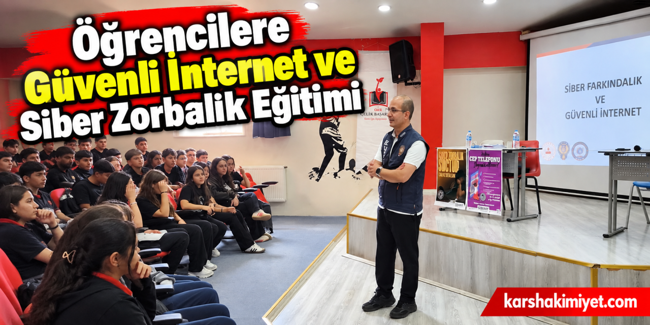Öğrencilere Güvenli İnternet ve Siber Zorbalık Eğitimi