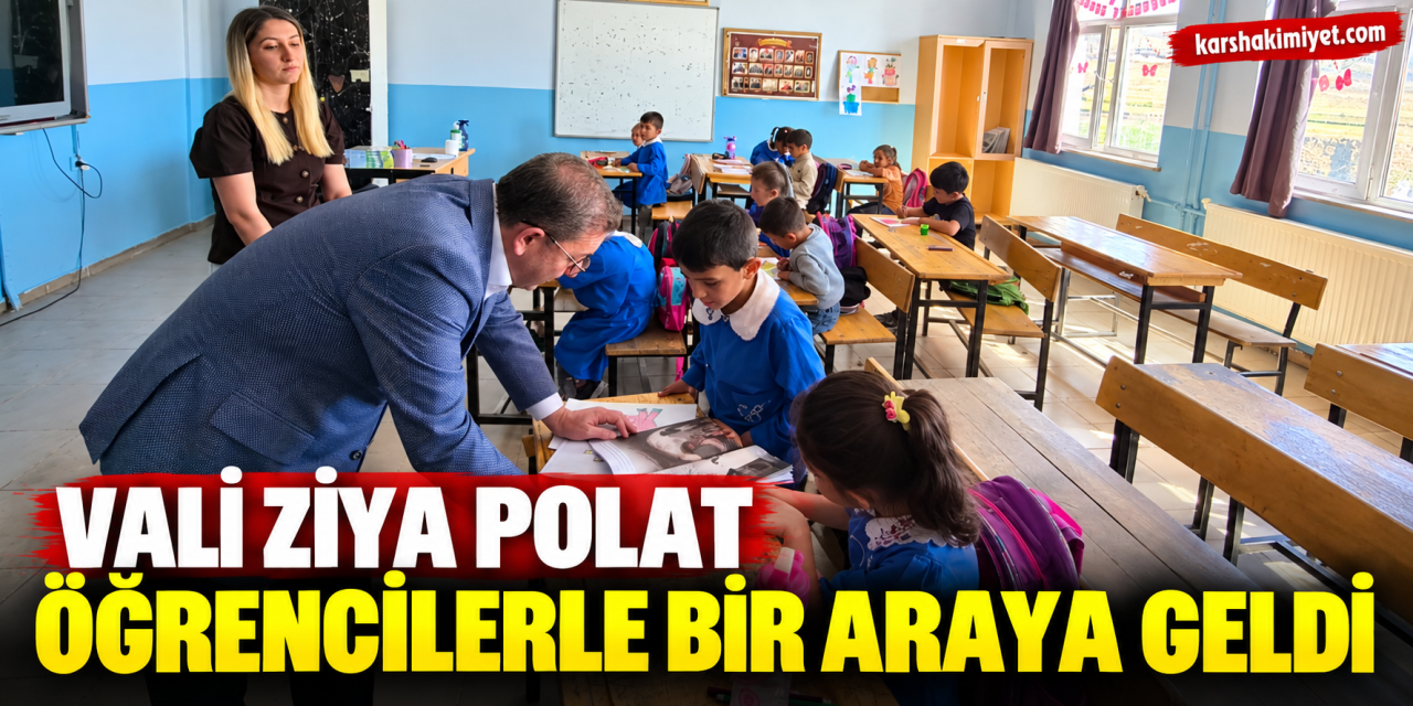 Vali Ziya Polat Öğrencilerle Bir Araya Geldi