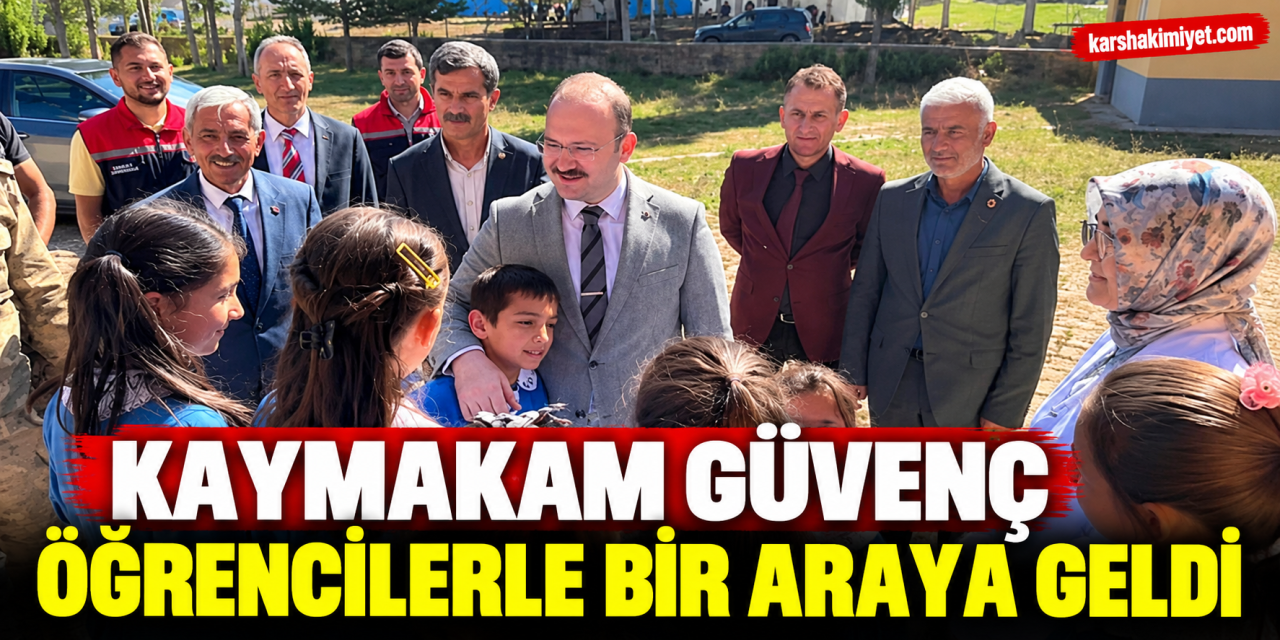 Kaymakam Güvenç Öğrencilerle Bir Araya Geldi