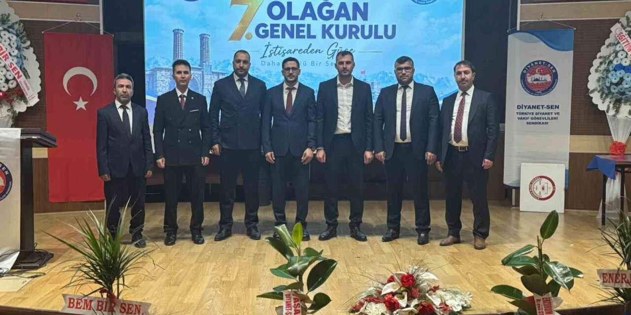 Diyanet-Sen Erzurum’da 7. Olağan Genel Kurul gerçekleştirildi
