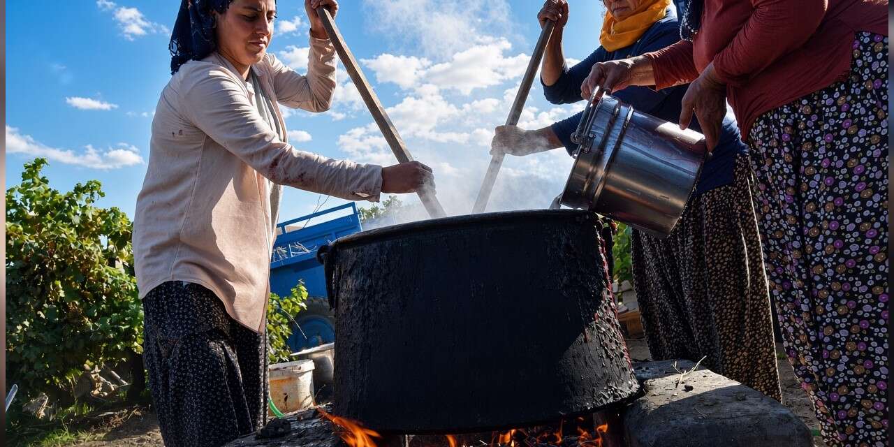 Asırlık lezzet oricik için kazanlar kuruldu
