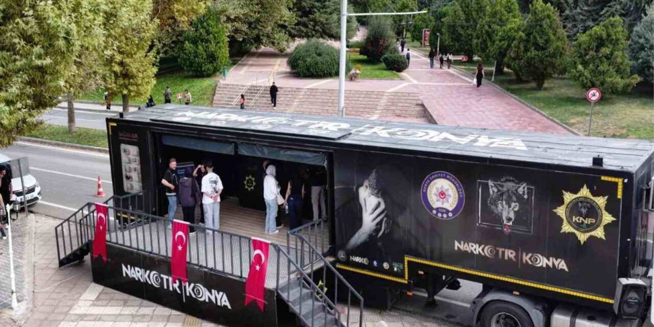 Narko Tır, İnönü Üniversitesi’nde öğrencilerle buluştu